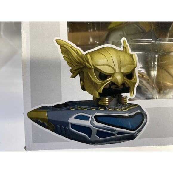 Funko Pop! Rides - Movies - DC Comics - Black Adam - Hawkman in Cruiser #286 - Picture 2 of 6